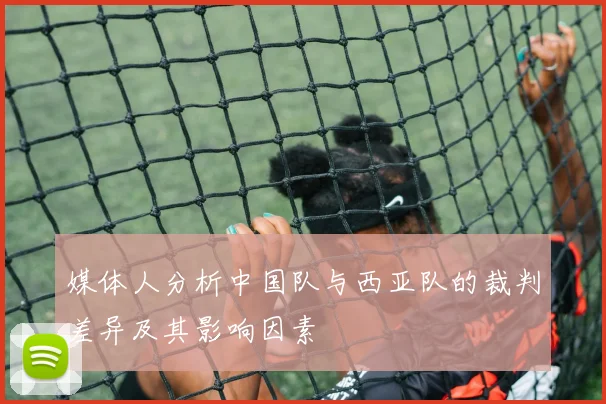 媒体人分析中国队与西亚队的裁判差异及其影响因素